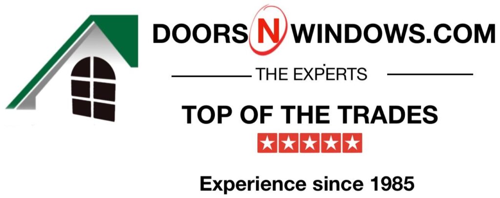 Open doors and window