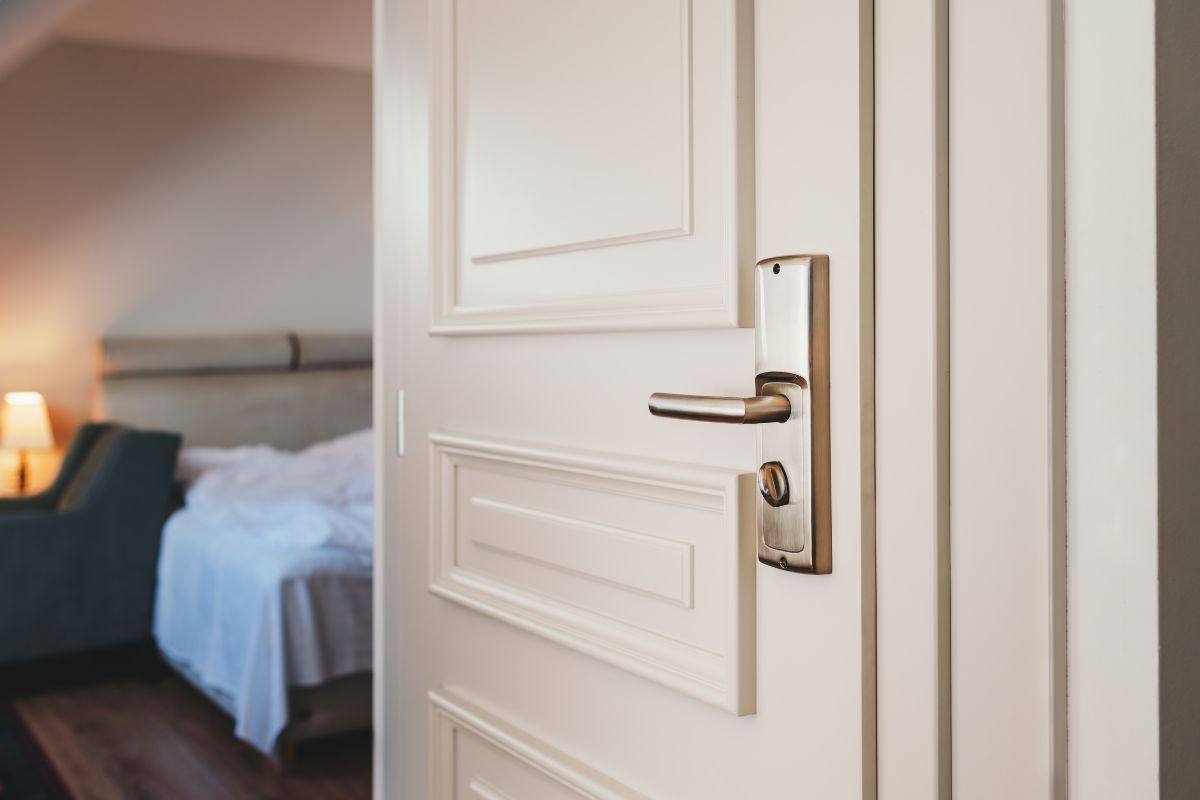 reduce noise with better interior doors